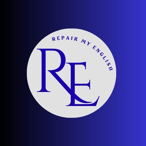 Repair my english logo